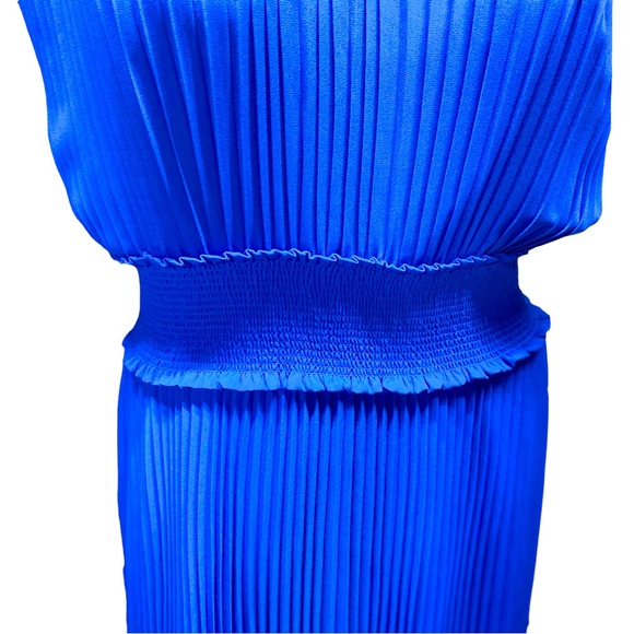 ❤️NWT Stunning Royal Blue Designer Dress Sz. 10 - Picture 10 of 15